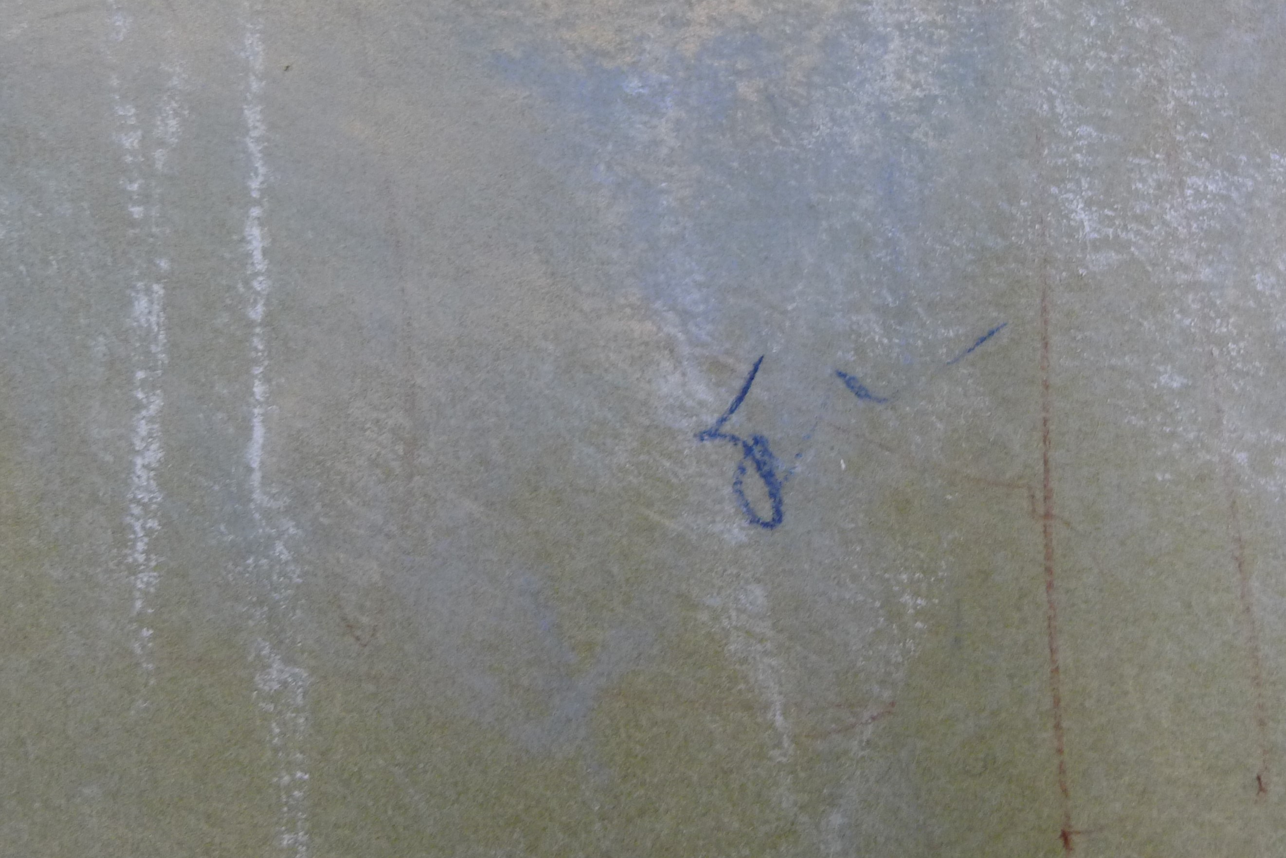 COOK, STEPHEN (20th Century) British (AR), Reclining Nude, pastel on card. 50 x 65 cm. - Image 2 of 2