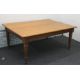 A Victorian oak dining table. 183 x 136 cm. - Image 2 of 5