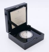 A boxed 2022 British Monarchs King James 1 two once silver proof coin with certificate of