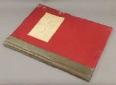 A 1960's copy of a bound topographical map of the county of Kent. 39 x 51.5 cm.