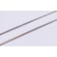 A silver and amber pendant on a silver chain. Pendant 3.5 cm high, chain 41 cm long. - Image 7 of 7