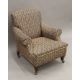 A Victorian upholstered armchair. 85 cm wide, 91 cm high, 81 cm deep overall, seat 59 cm deep. - Image 2 of 4
