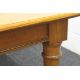 A Victorian oak dining table. 183 x 136 cm. - Image 4 of 5