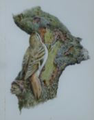 PERKINS, BEN (1932-2022) British (AR), Tree Creeper, watercolour, signed. 19 x 15 cm.