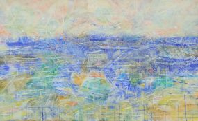 RAMSAY, LINDA (Born 1951) British (AR), Gulls of Reykjavik, Iceland, watercolour and gouache,