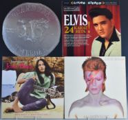 Approximately 65 albums including The Rolling Stones, Eagles, Diana Krall, David Bowie, Sad Café