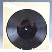 Unknown - album acetate with blank unused Emidisc labels. From the estate of music journalist