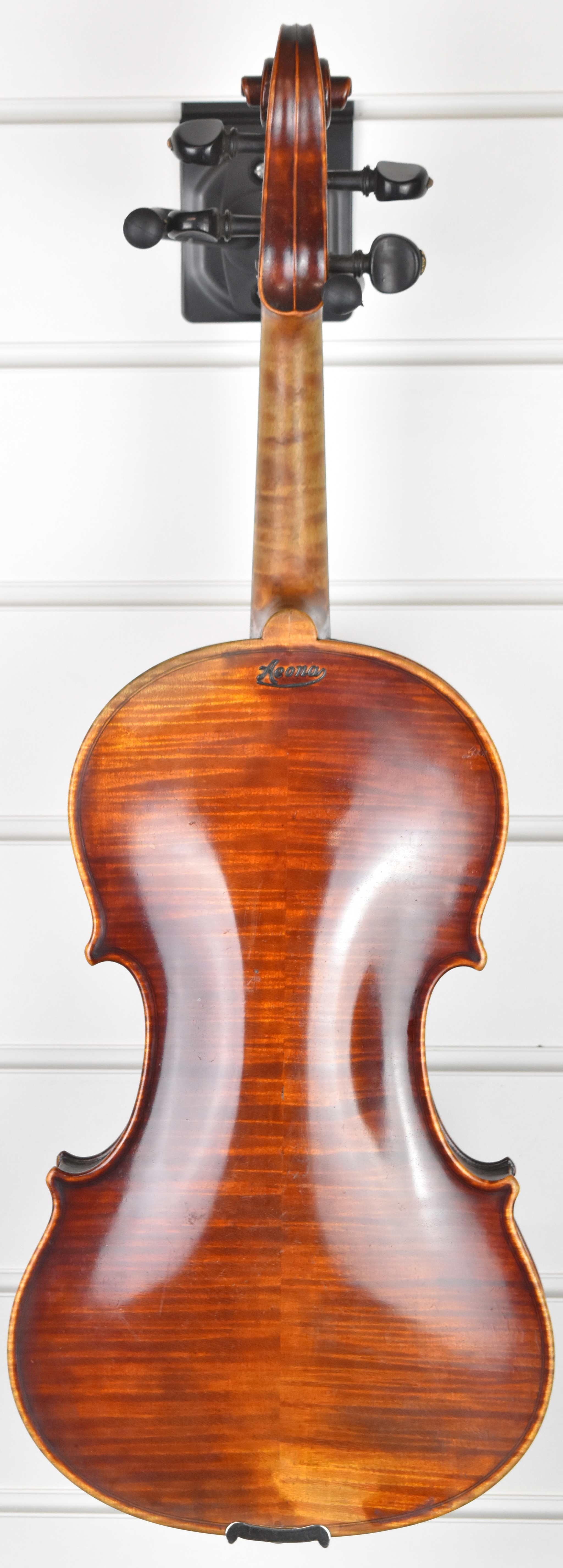 1924 Aeona violin labelled 'Koch & Sterzel A.=G. Dresden 1924 Aeona #I/524 nach Prof F J Koch W Z - Image 6 of 25