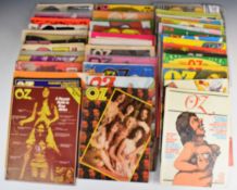 Oz anti establishment counterculture magazine complete run issues 1-49