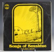 Music Box - Songs Of Sunshine (WRS013), record appears Ex cover VG with name label to rear. From the