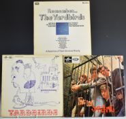 The Yardbirds - 3 albums comprising Five Live Yardbirds (SX1677) black / silver label, record and