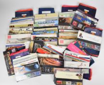 A run of GB presentation packs 1988-2003, still in original packaging