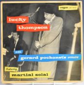 Lucky Thompson - Lucky Thompson with Gerard Pochonet's Orchestra (LAE12022), record appears VG