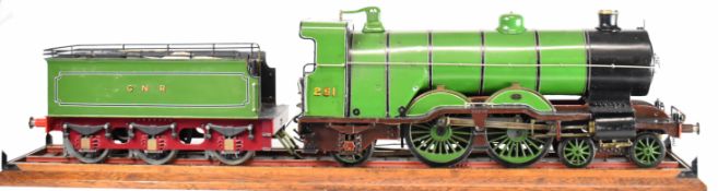 Masie 3½ inch gauge live steam 4-4-2 Great Northern Railway live steam tender locomotive numbered
