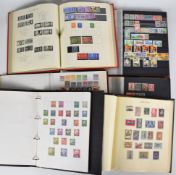 A large GB, Commonwealth and world stamp collection in various albums, folders and in bags, period