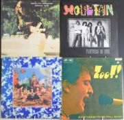 Approximately 85 albums including Mountain, Michael Murphy, The Moody Blues, The Movies, Rick /