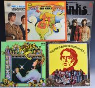 The Kinks - 5 albums comprising Everybody's In Showbiz, Presentation Act 1, Golden Hour Of The Kinks