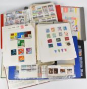 A large collection of GB Commonwealth and world stamps in various albums, folders and stockbooks