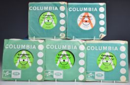 Columbia - 6 demo singles including The Smoke and The Boston Crabs. From the estate of music