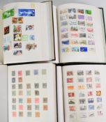 A very large all world mint and used stamp collection in fifty Stanley Gibbons Senator albums from