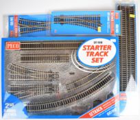 Peco 00 gauge track sets comprising ST-100, ST-2001 and two ST-240 points, all in original boxes /