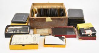 Over 100 glass plate negatives, mostly relating to industrial heritage, brewing etc, to include a