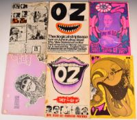 Oz anti establishment counterculture magazine issues 1, 2, 3 and 4