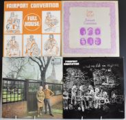 Fairport Convention - 9 albums comprising What We Did On Our Holidays, Unhalfbricking, Liege and