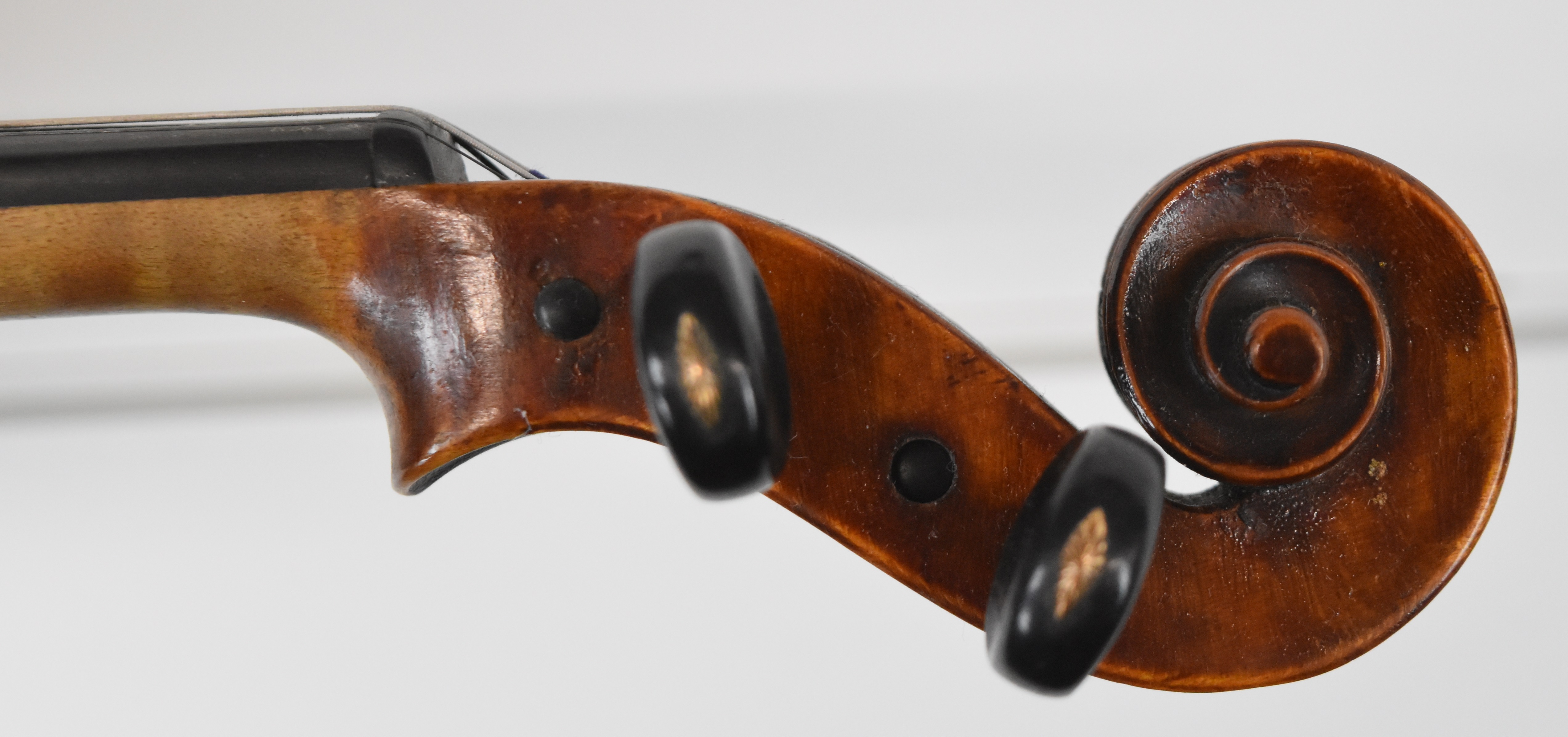 1924 Aeona violin labelled 'Koch & Sterzel A.=G. Dresden 1924 Aeona #I/524 nach Prof F J Koch W Z - Image 10 of 25