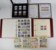 Mint and used GB George VI and early Queen Elizabeth II stamps in album and stockbooks, plus