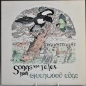 The Celebrated Ratliffe Stout Band - Songs and Tales From Greenwood Edge, record appears Ex, cover