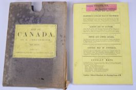 John Arrowsmith 1879 map of Quebec, Ontario, New Brunswick, Nova Scotia, Prince Edward Id &