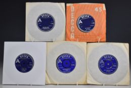 Decca - 9 demo singles, including The Animals, The Chants, John Mayall's Bluesbreakers and Thee.