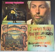Richard and Linda Thompson - 3 albums comprising I Want To See The Bright Lights Tonight, Hokey