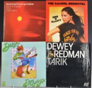 Approximately 80 albums of mixed genres including Jazz