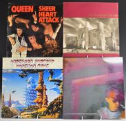 Approximately 200 albums including Queen, Barclay James Harvest, Rush, Phil Collins, Genesis, King