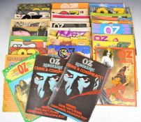 Oz anti establishment counterculture magazine issues 6-10, 12-27, 31-33, 35, 36, 39-44, 46 and 48
