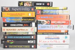 Vintage erotic / adult VHS videos and CDs