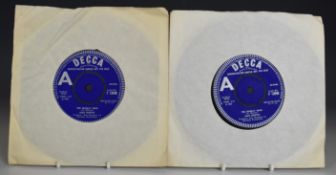 Alex Harvey - The Sunday Song (F12640) demo, two copies, records appear VG. From the estate of music
