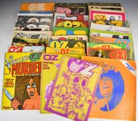 Oz anti establishment counterculture magazine issues 6-10, 12-25, 27, 32, 35, 38-40, 42-44, 46 and