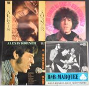 Alexi Korner - 8 albums comprising R and B from The Marquee, I Wonder Who, Blues Incorporated,