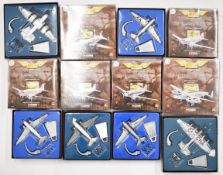 Six Corgi Aviation Archive Frontier Airliners 1:144 scale diecast model aeroplanes, to include