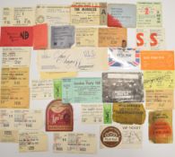 Ticket stubs and backstage passes / complimentary tickets, The Cellar Club Kingston 1965 'Honorary
