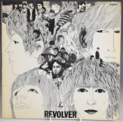 The Beatles - Revolver (PMC7009), record appears VG with Factory Sample Not For Sale sticker,