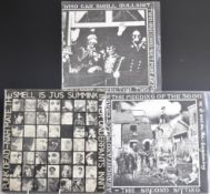 Three Punk albums comprising Crass - The Feeding Of The 5000 (621984R), Bullshit Detector Two (