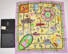 Grayson Perry, RA (British b1960) 100% silk scarf produced for Tate, in original box and probably