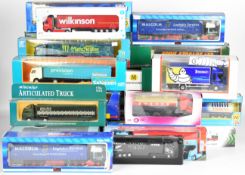 Twenty five diecast model haulage vehicles to include a Corgi Eddie Stobart three vehicle Motorway