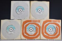 Deram - 6 demo singles comprising The West Coast Delegation (DM 113), Procol Harum (DM126), Amen