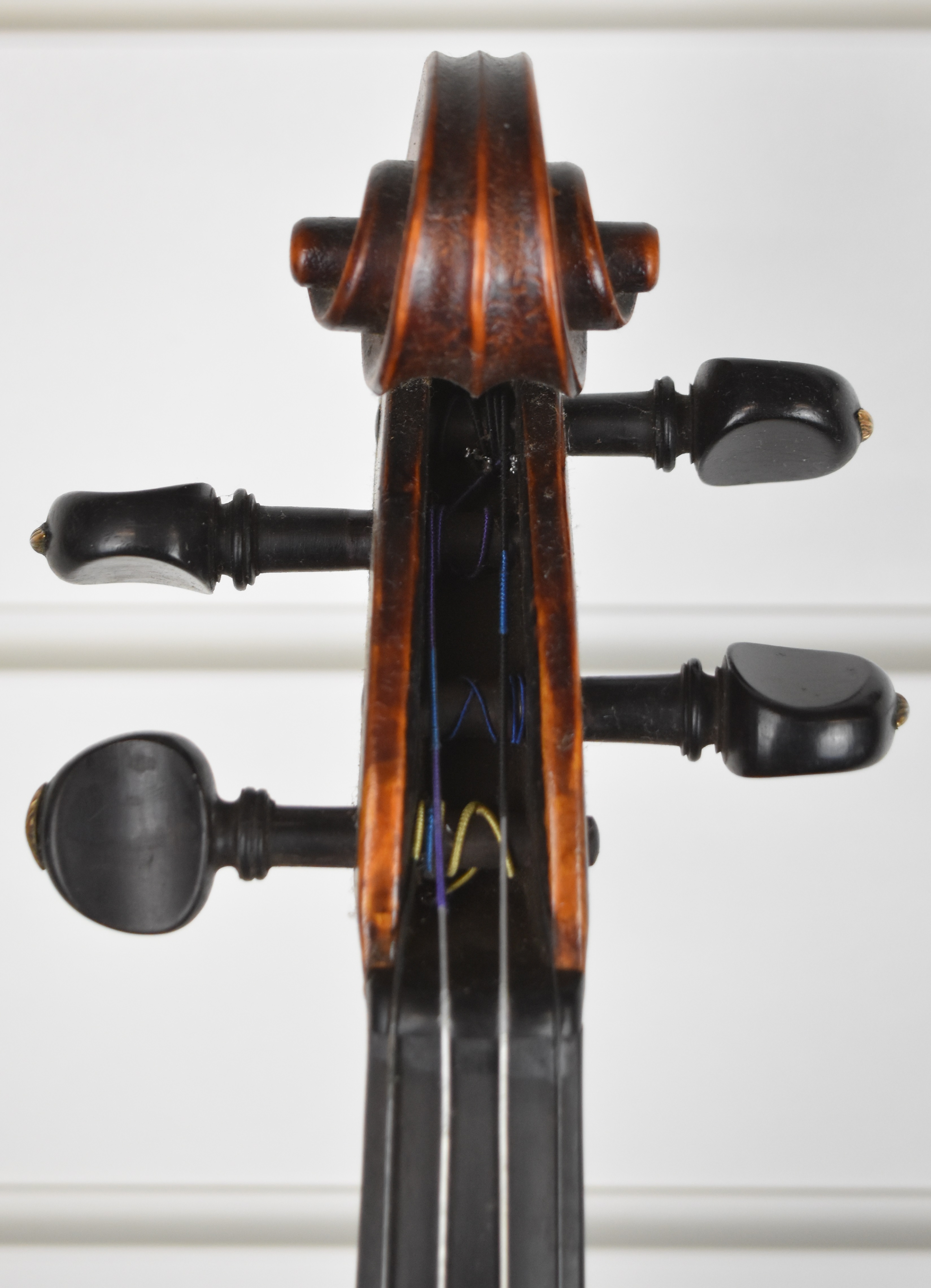 1924 Aeona violin labelled 'Koch & Sterzel A.=G. Dresden 1924 Aeona #I/524 nach Prof F J Koch W Z - Image 3 of 25