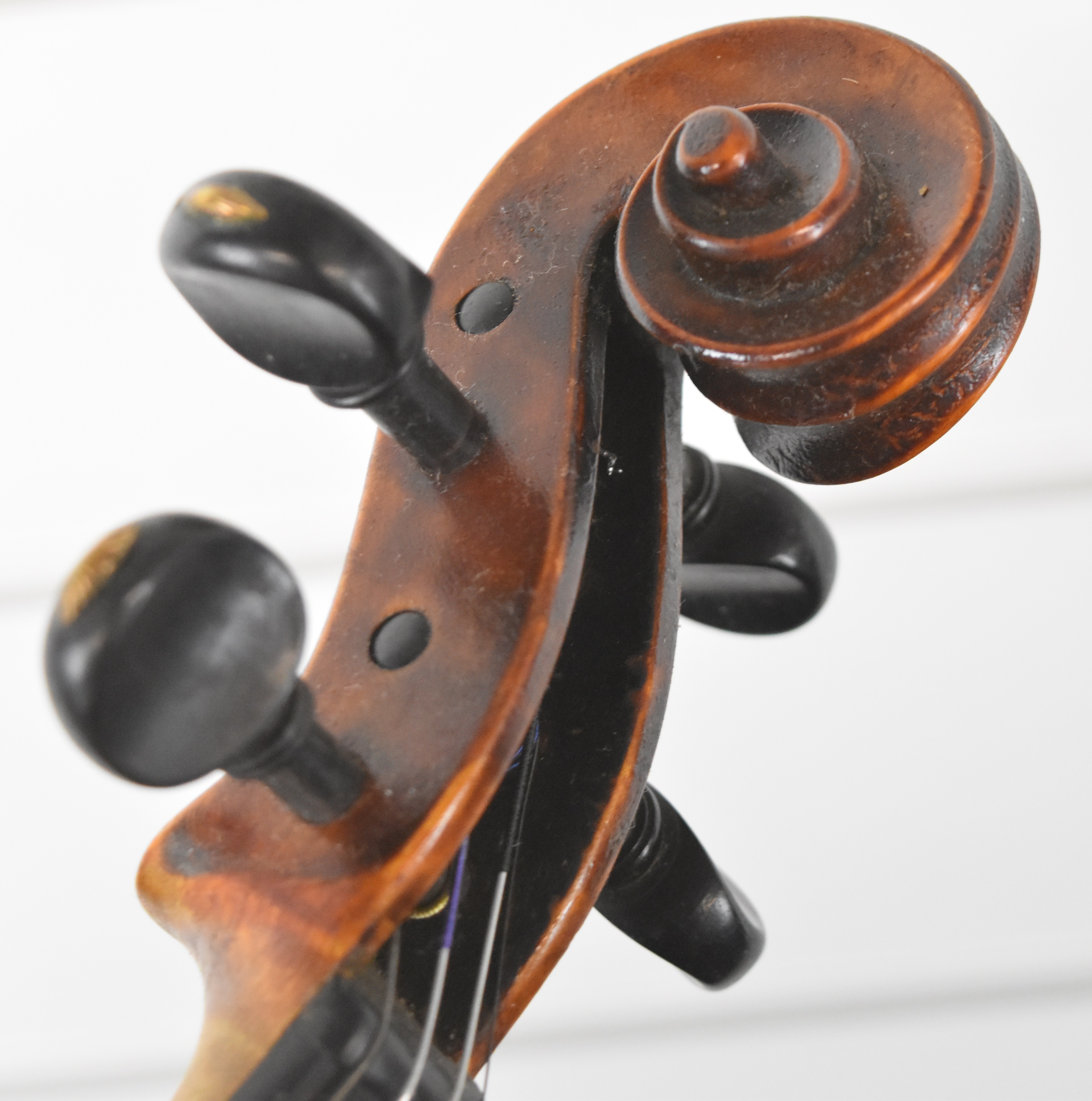 1924 Aeona violin labelled 'Koch & Sterzel A.=G. Dresden 1924 Aeona #I/524 nach Prof F J Koch W Z - Image 13 of 25